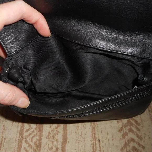 NWT Hand painted Westie Dog black handbag - Picture 6 of 6